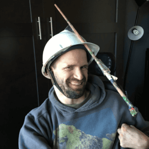 Hard Hat Painter Donald Ryker