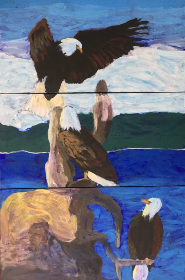 Buy majestic eagle painting