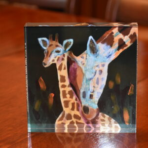 Crystal Block Giraffes